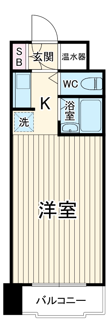 サンライフ西横浜の間取り