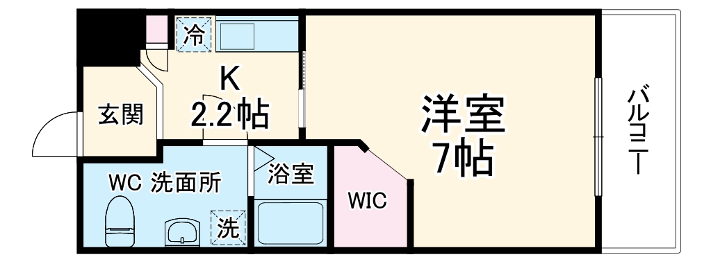 サニーエステート関目の間取り