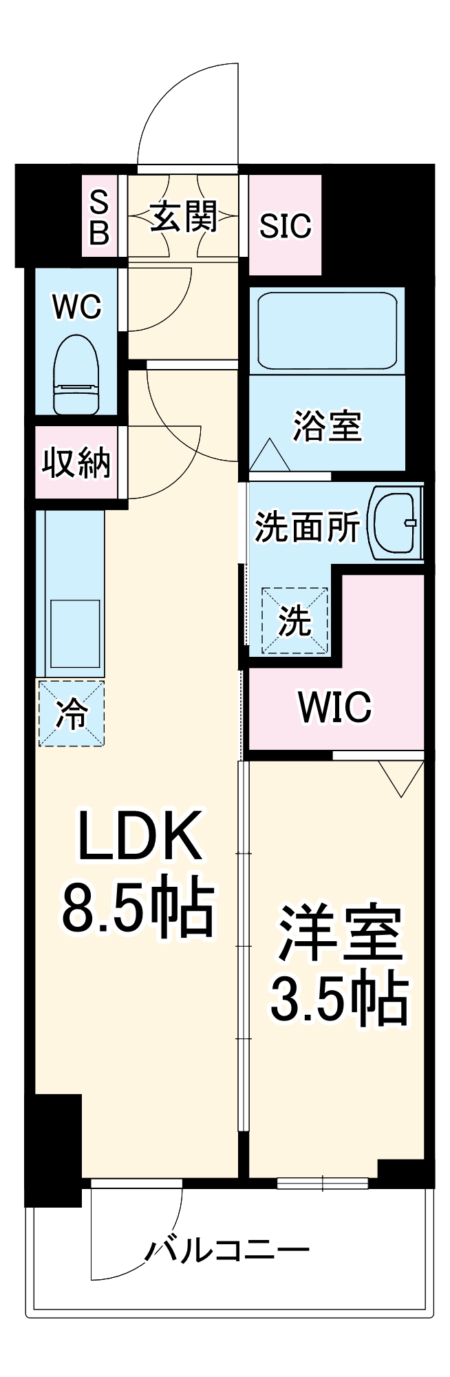 2/2 間取