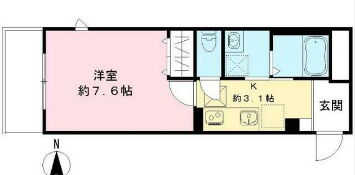 Aoakua(アオアクア)の間取り