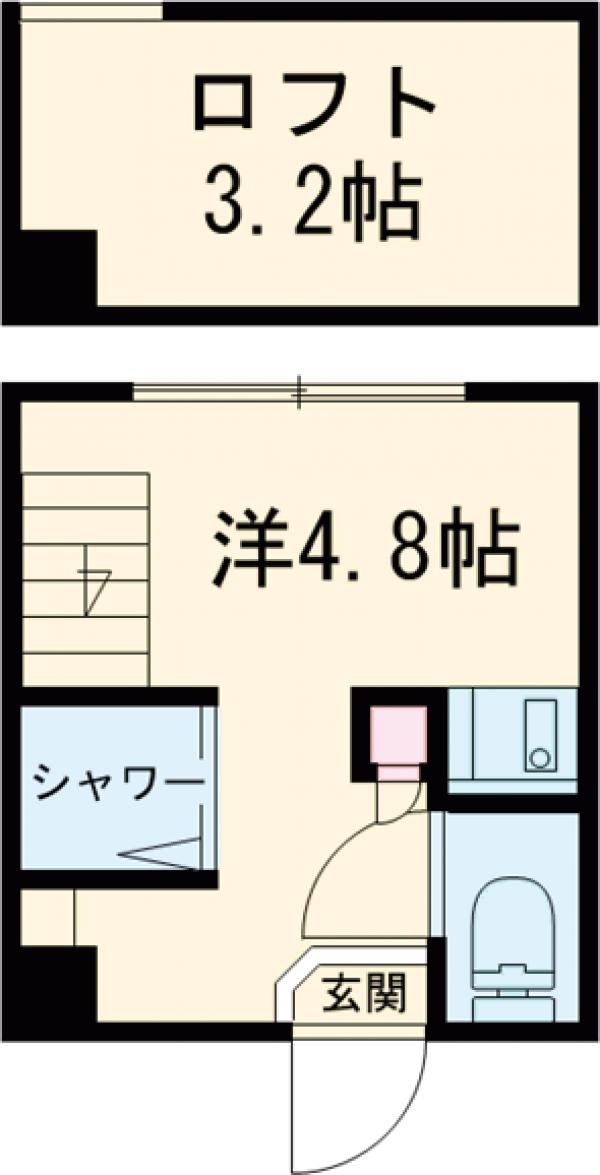 ハーモニーテラス上鷺宮の間取り