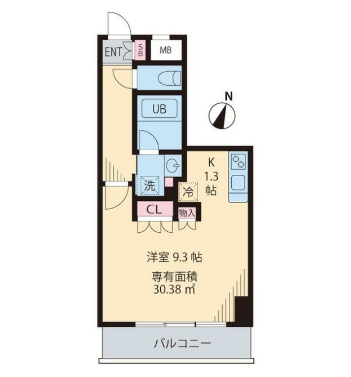 GARDEN SQUAREの間取り
