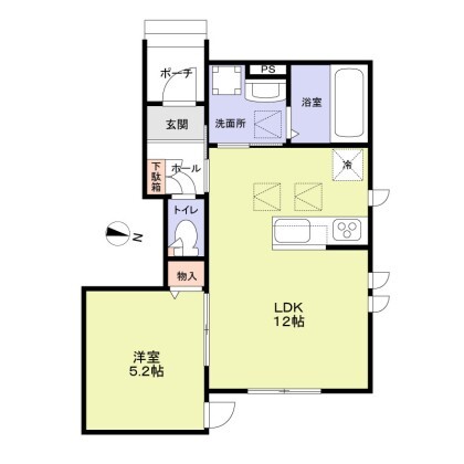 Casa Grigiaの間取り