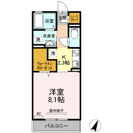D-roomO-DIK GARDENの間取り