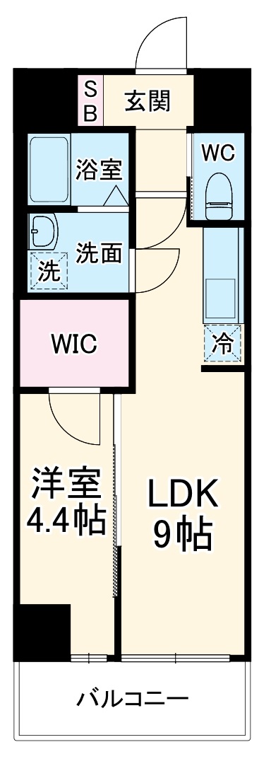 S-RESIDENCE豊田山之手alterの間取り