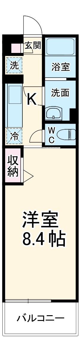 Habita-Kの間取り