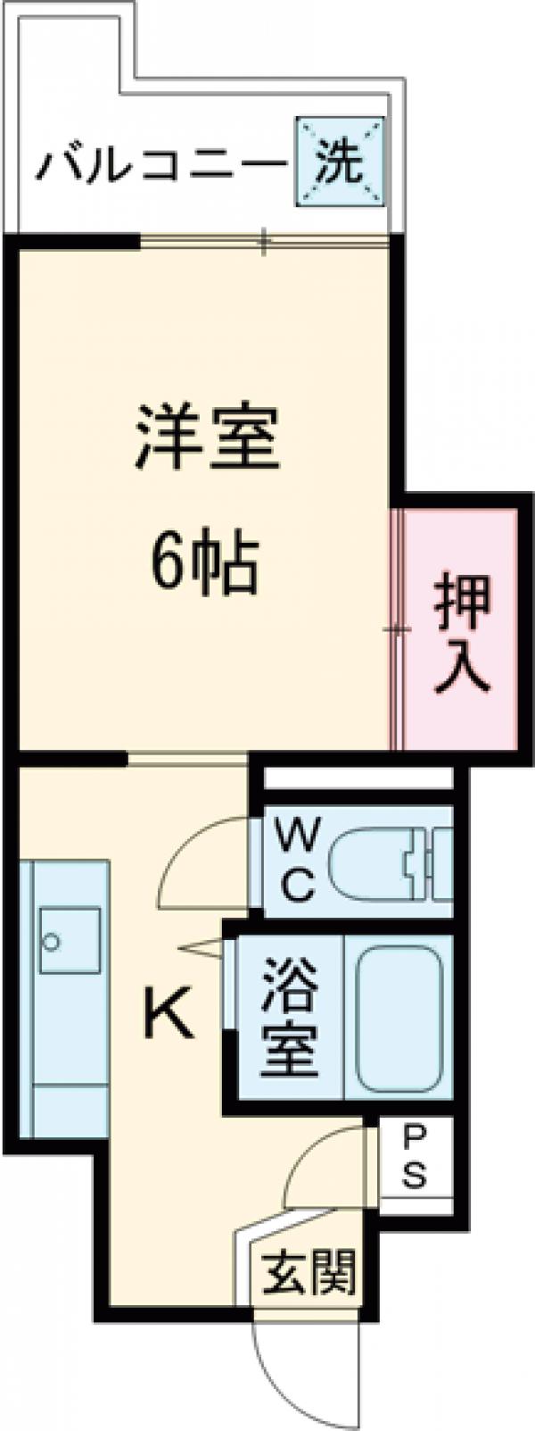 京都四条グランドハイツの間取り