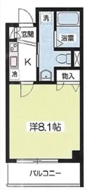 Humanハイム千葉本町の間取り
