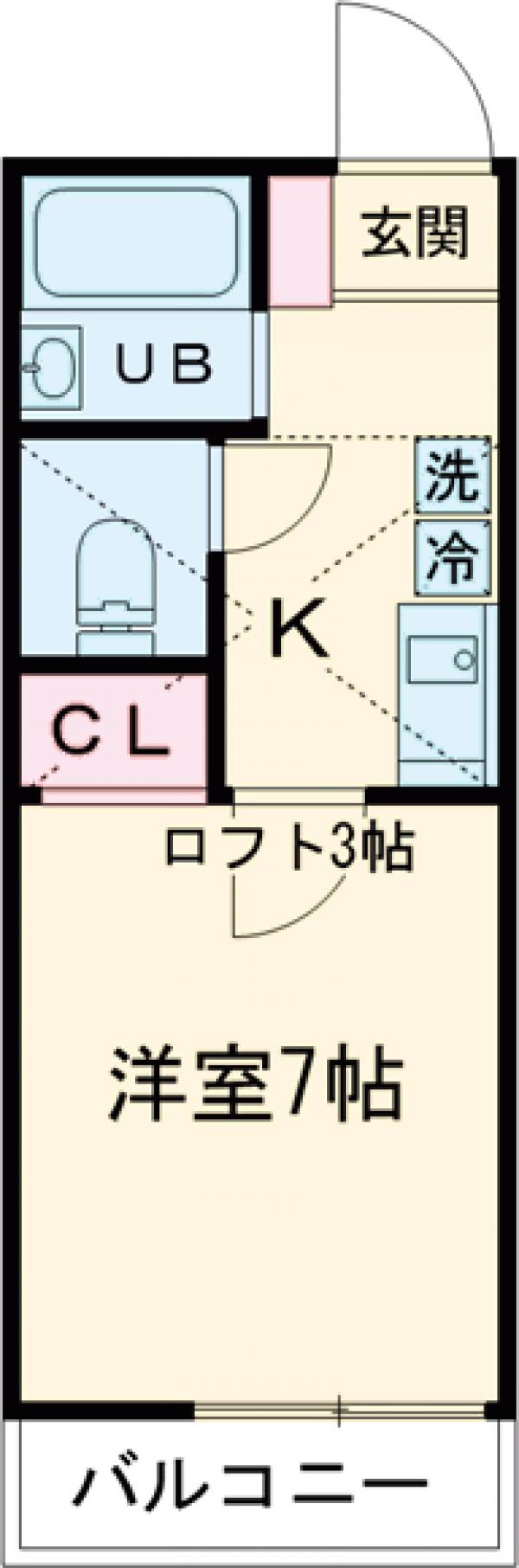 ティーケー桜新町３の間取り