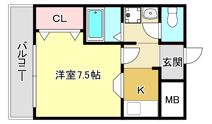ニューノモトマンションの間取り