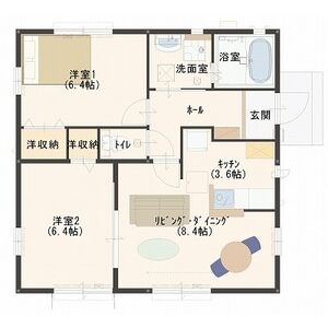 ウイルバード Ⅱ の間取り