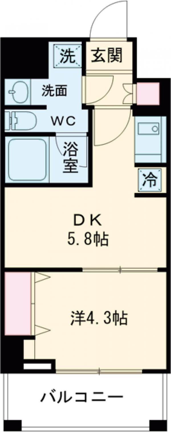 ES-Grande錦糸町ザ・クラスの間取り