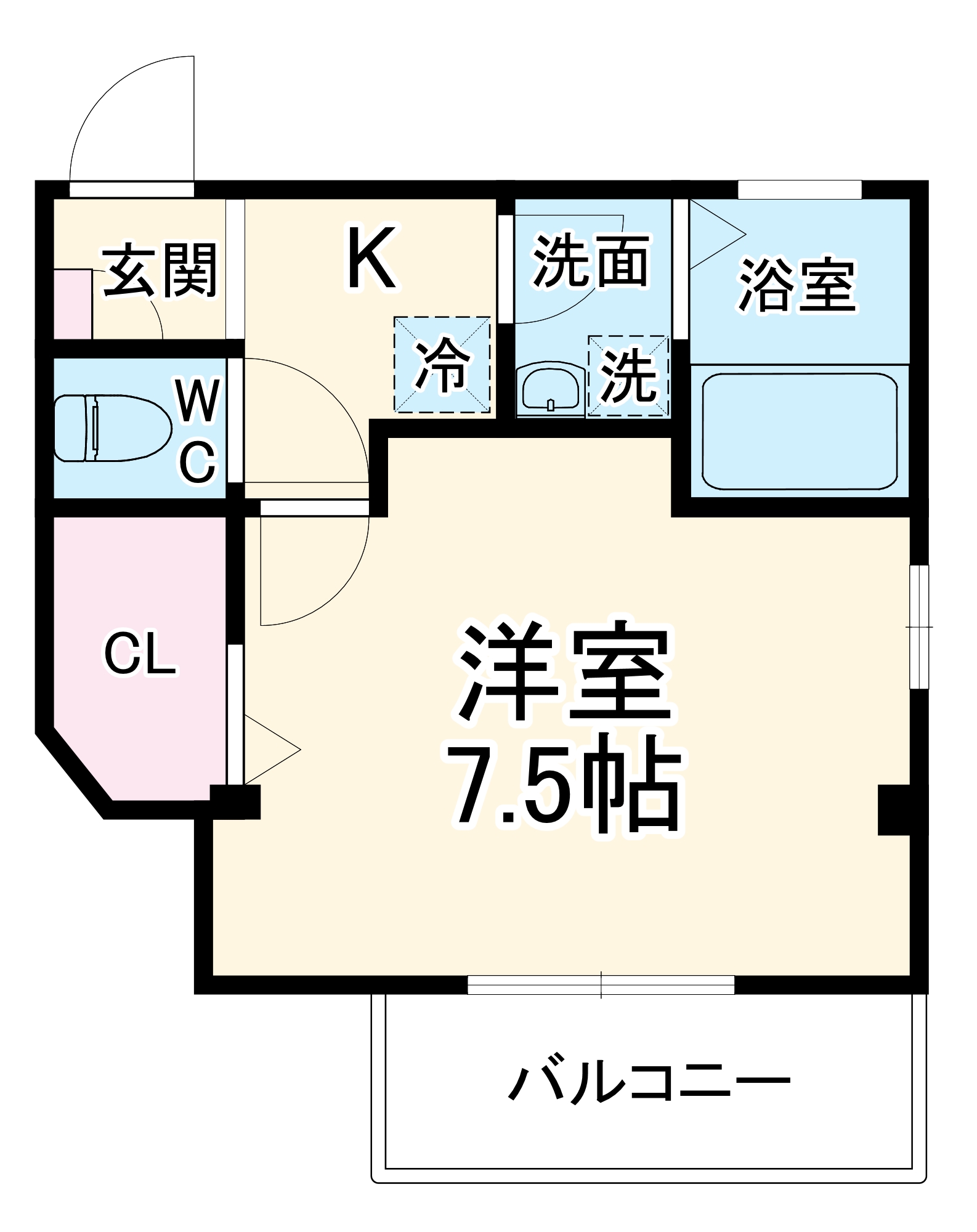 ブロードストーン小机の間取り
