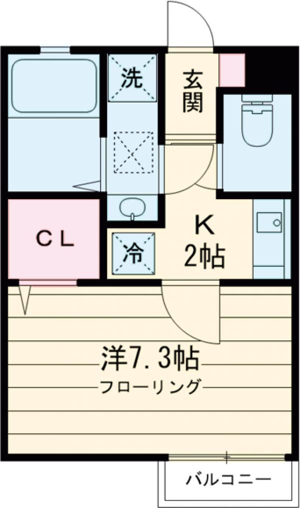 primavera MASUDAの間取り