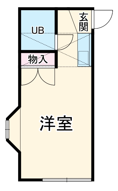 マロンハイツの間取り