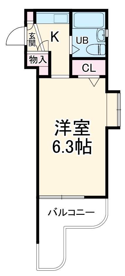 ジョイフル守山の間取り