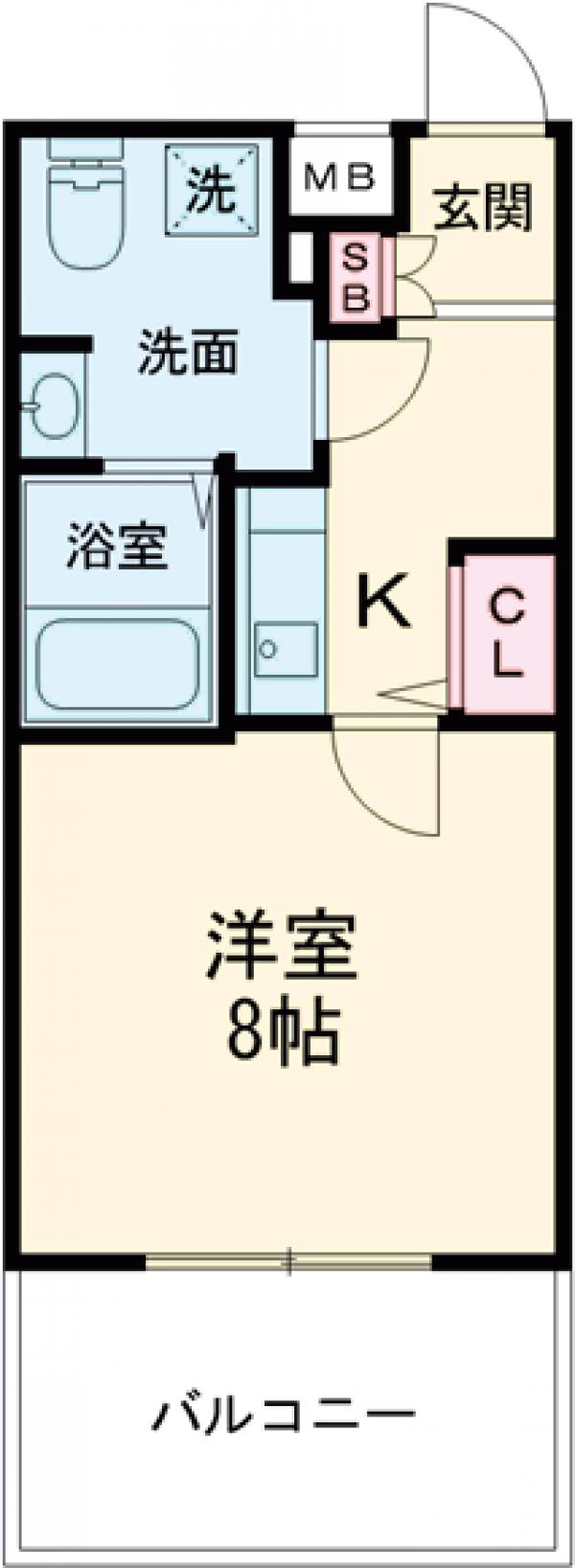 Refays XEBEC 西永福の間取り