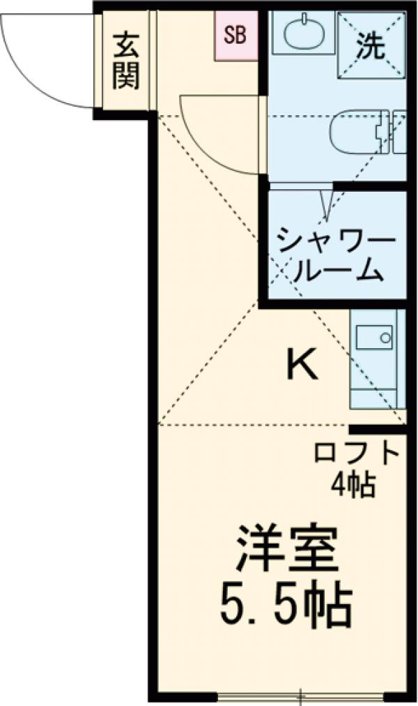 ハーモニーテラス西瑞江の間取り