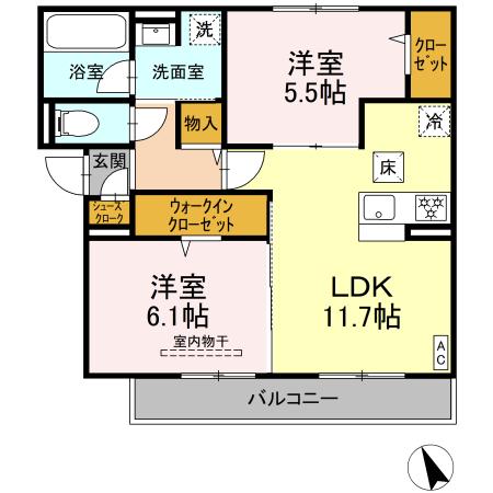 PEACEHOMEの間取り