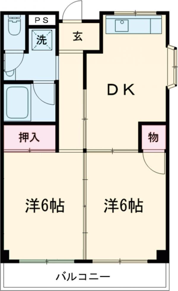 ホワイトピア中西の間取り