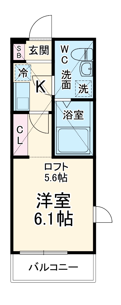 ＦＥＲＩＯ三ツ沢の間取り