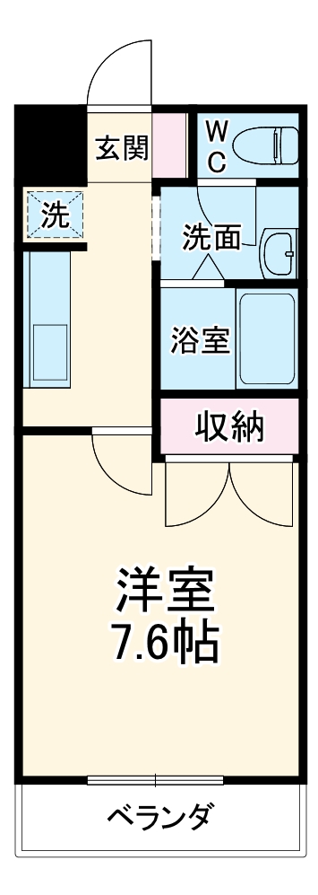 ダイヤモンズ・Mの間取り