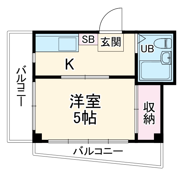メゾンコバヤシの間取り