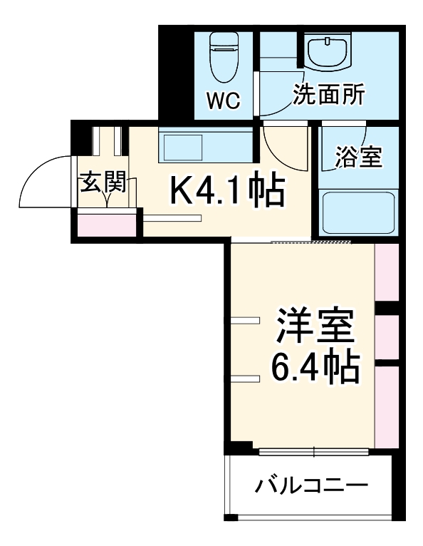 クレドール江ノ島の間取り