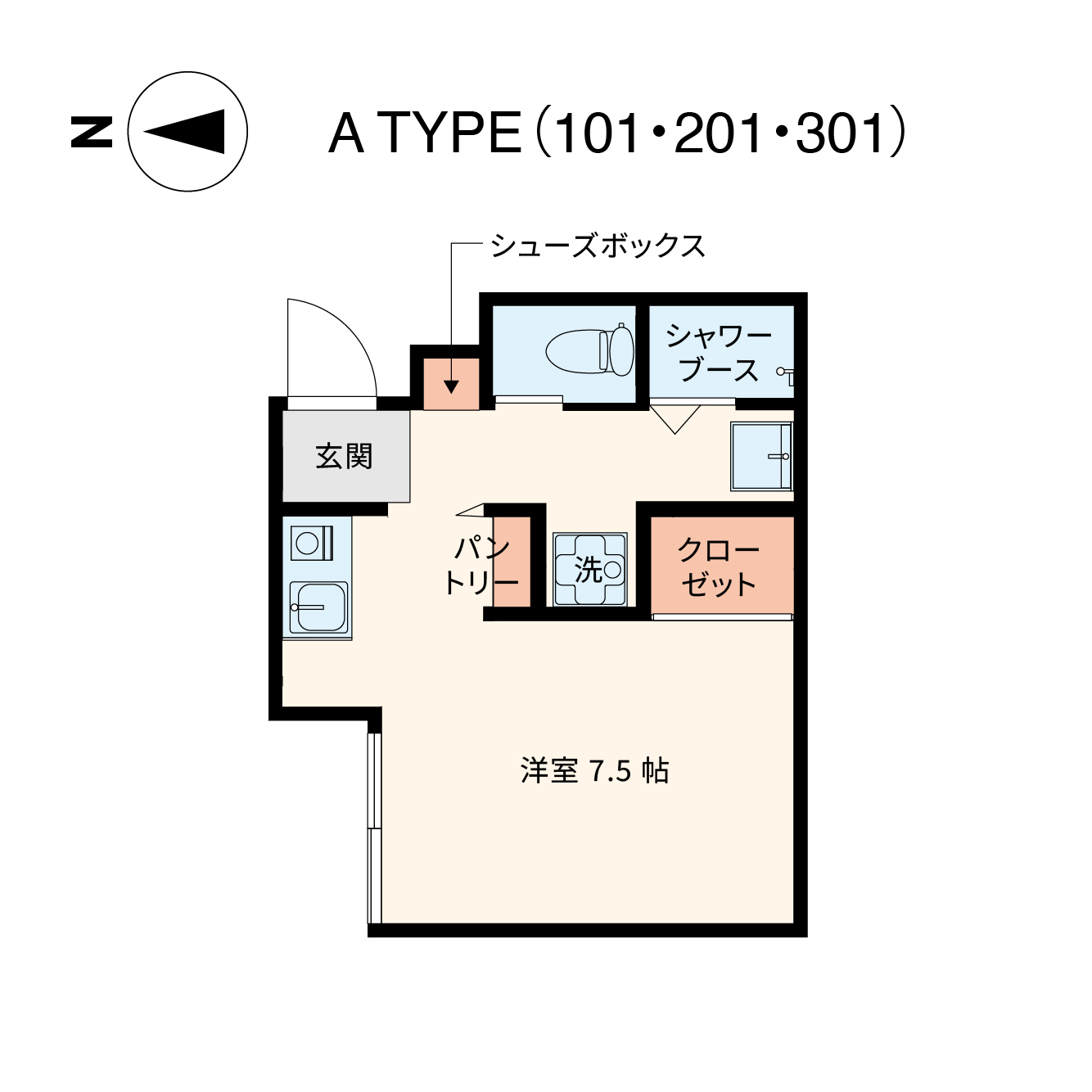 MAISON PETIT RENARDの間取り