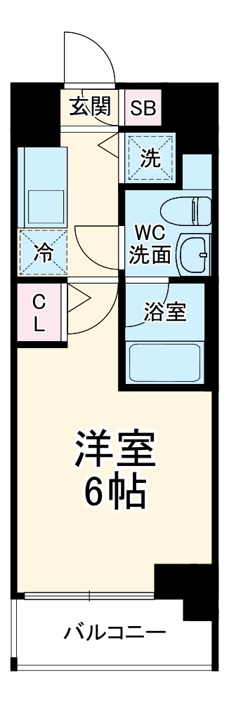Le'a横濱天王町参番館の間取り