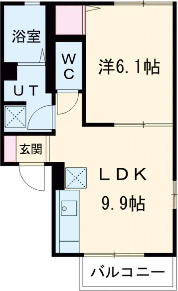 レトア大原の間取り