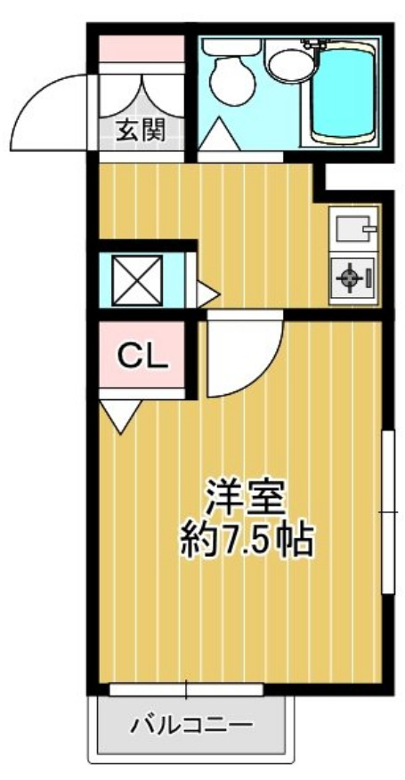 エトワール浦和の間取り