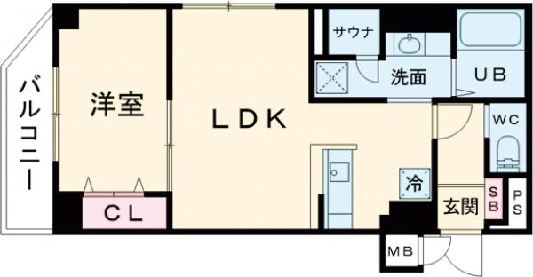 新小岩の完工年月(2026年12月)築の賃貸マンションの間取り