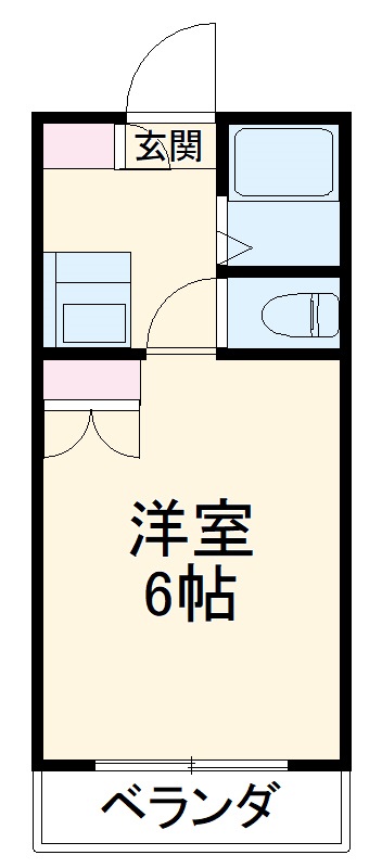アコリエンテ道徳の間取り