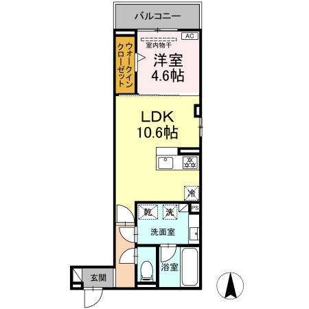 ルサンティエ本郷の間取り