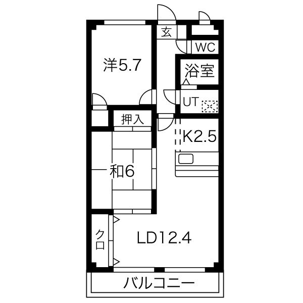 Belle demeureの間取り