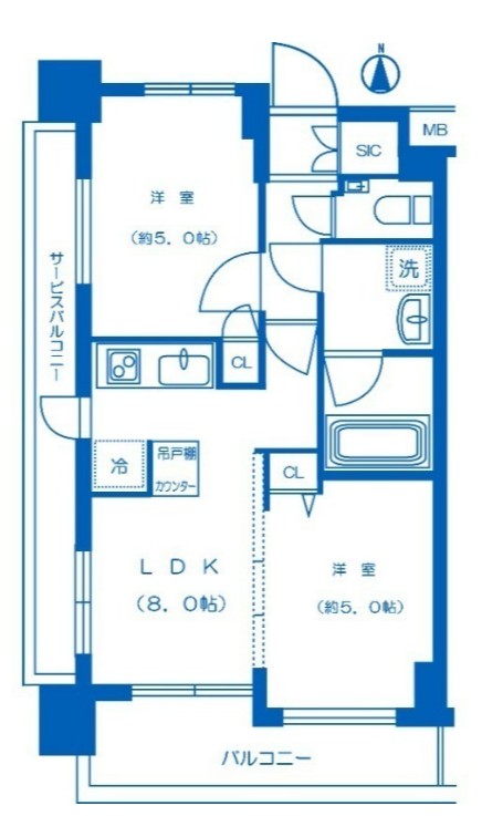 エステムプラザ池袋ザ・ヴィンテージの間取り