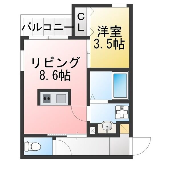 S-SQUAREの間取り
