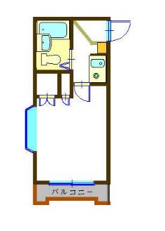 インベストメント橋本の間取り
