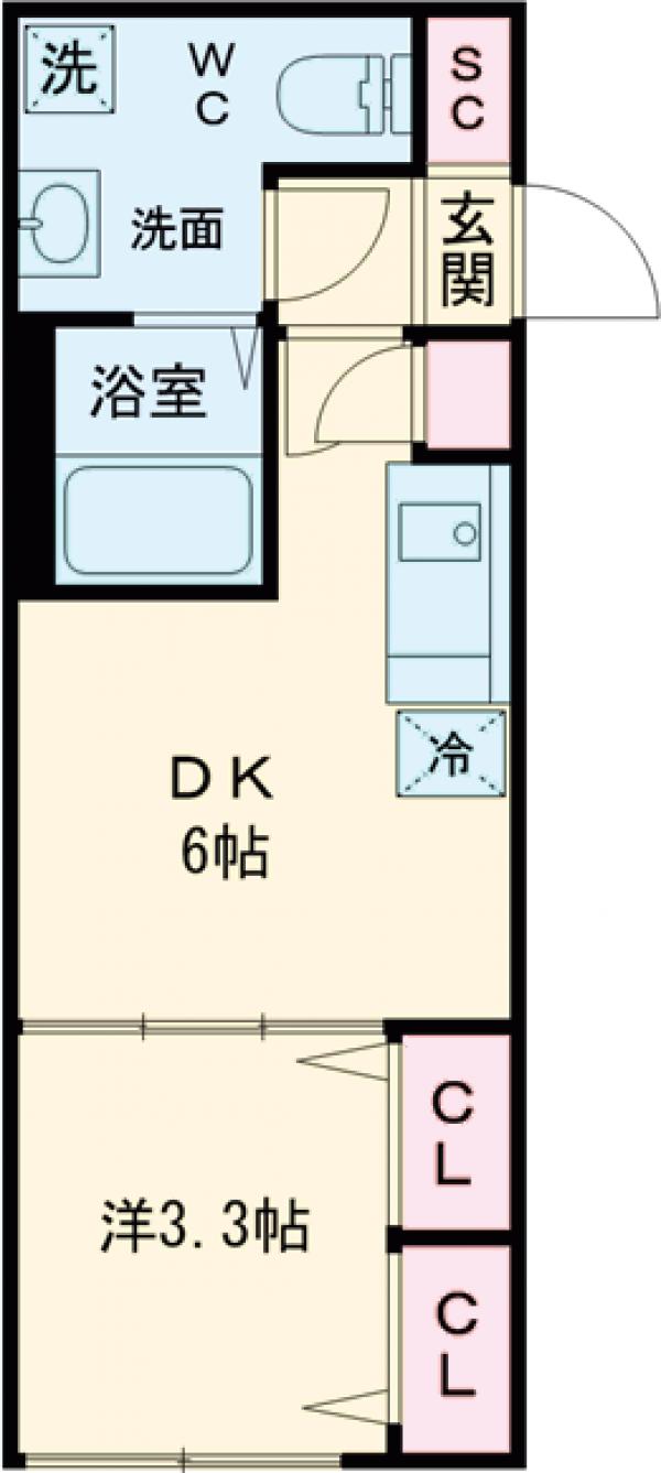 Lafort Koiwaの間取り