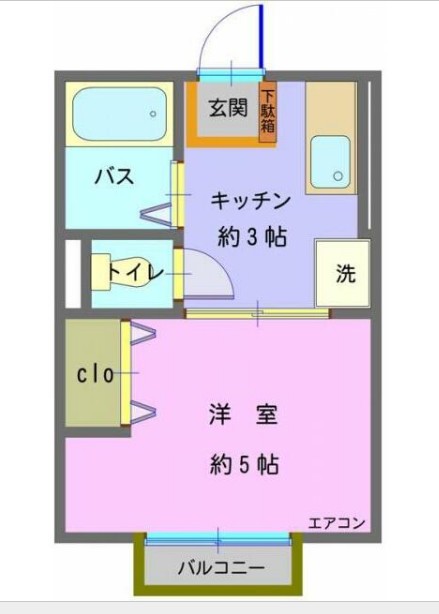 シティハイムSUGAMI Ⅰの間取り
