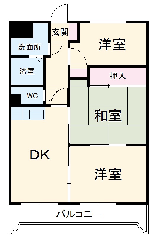 エスポワール大森の間取り