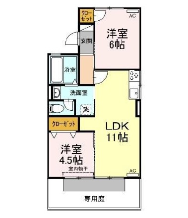 ファミールさかいの間取り