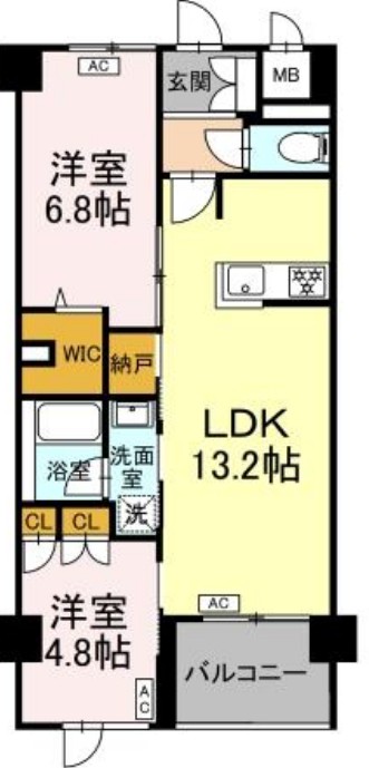ロイジェント豊島園の間取り