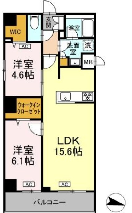ロイジェント豊島園の間取り