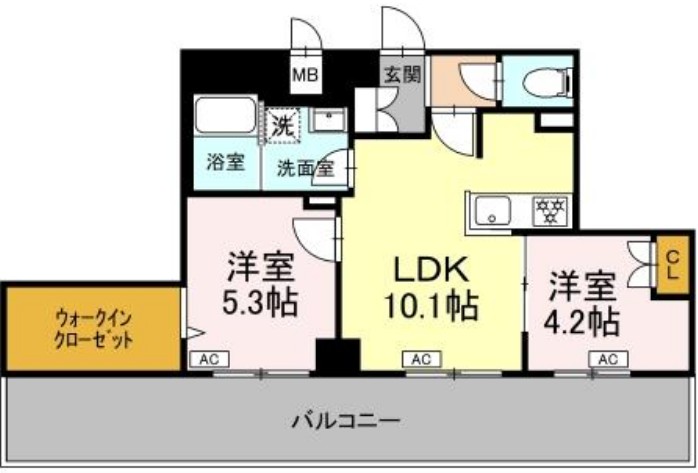 ロイジェント豊島園の間取り