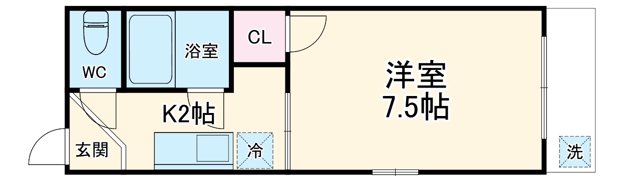 アートハイムの間取り