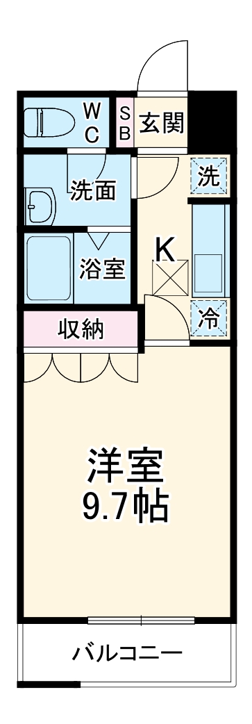 St.Lowrenceの間取り