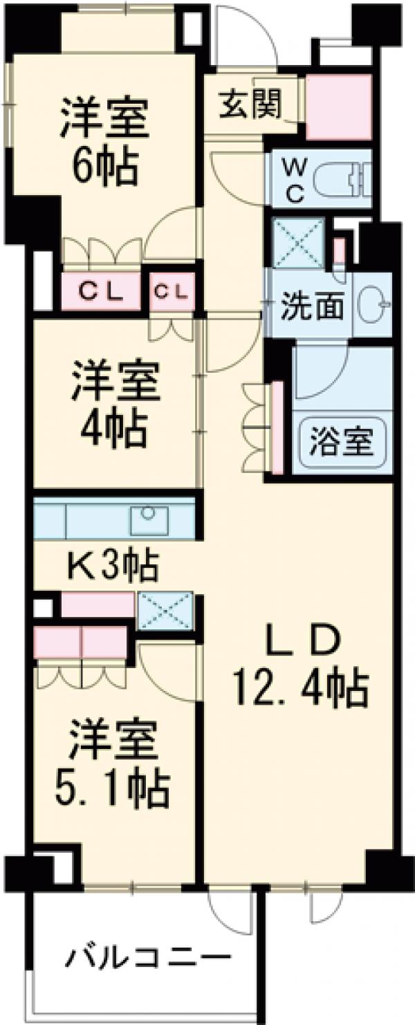 H-スクエア吉祥寺南町の間取り