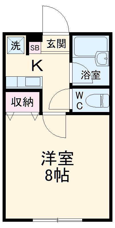 サンリーブ湘南台の間取り